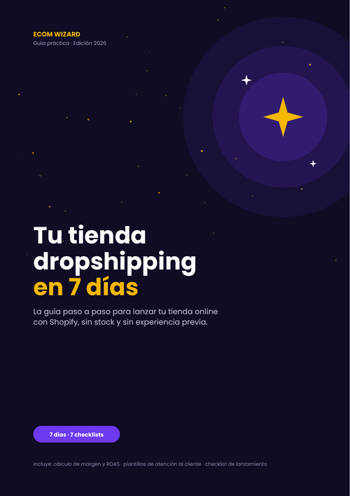 Tu tienda dropshipping en 7 días